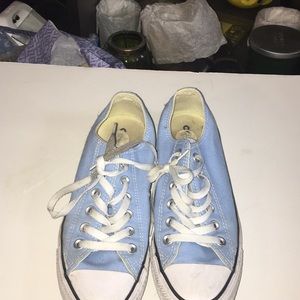 Baby blue converse